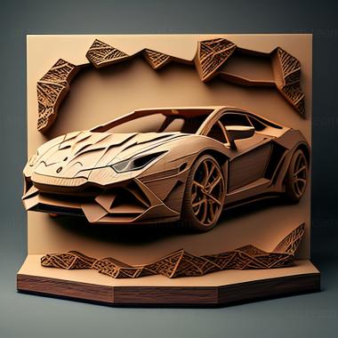 3D модель Lamborghini 291 (STL)